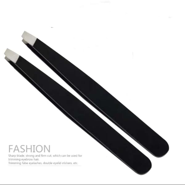 Tweezers set 2 pack Svart