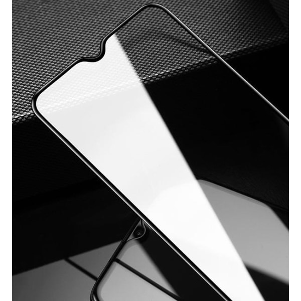 OnePlus 7 - Hærdet beskyttelsesglas med fuld dækning Vit