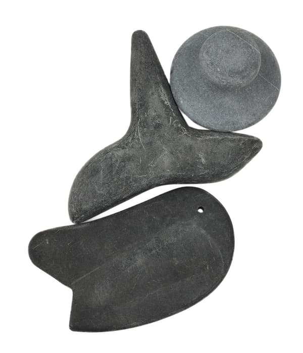 Massageverktyg Sten - Bas Verktyg - 3 pack