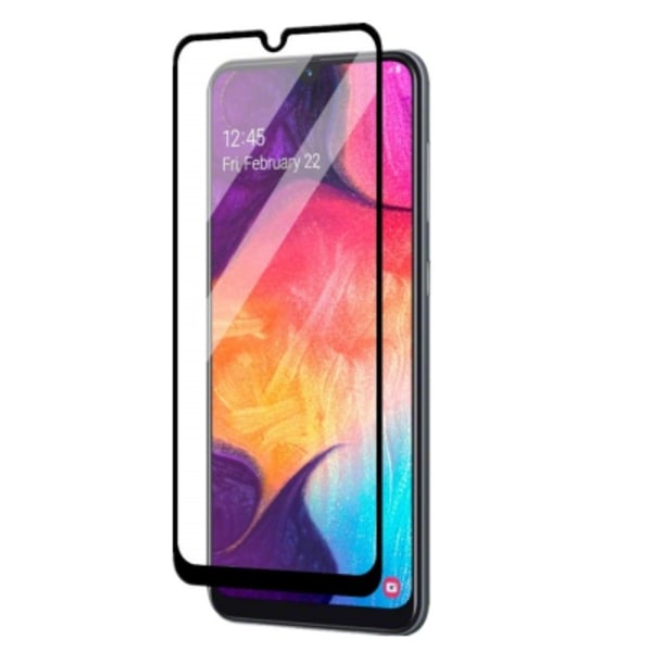 Heltäckande härdat glas / skärmskydd till Samsung Galaxy A50