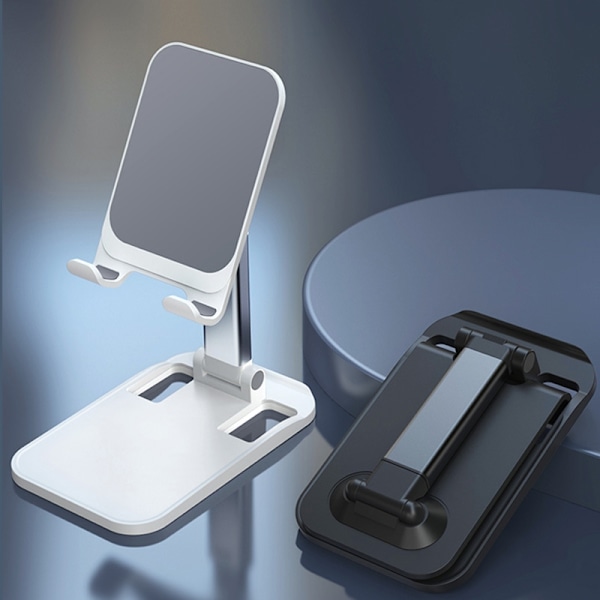 Mobilholder - Stødabsorberende og sammenklappelig mobilholder Black