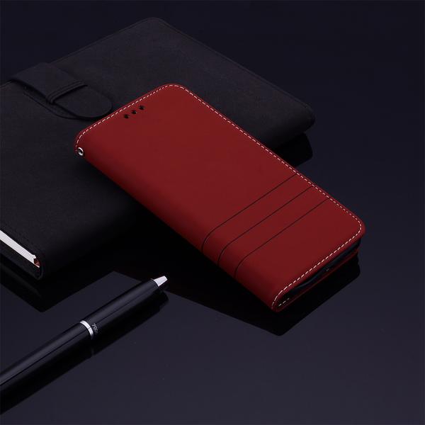 iPhone XS Max Skal - Plånbok röd