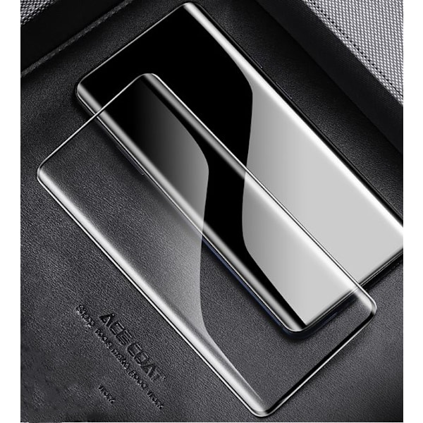 OnePlus 7 Pro / OnePlus 7T Pro  - Heltäckande Härdat Skyddsglas Helt Limmad