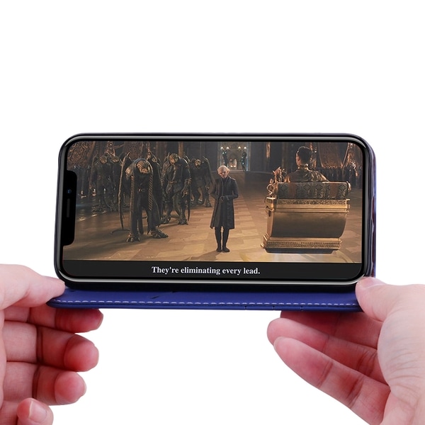 iPhone XS Max skal - pung Blå