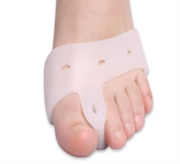 Hallux Valgus Skydd - Mjuk Förfot 2 st Vit