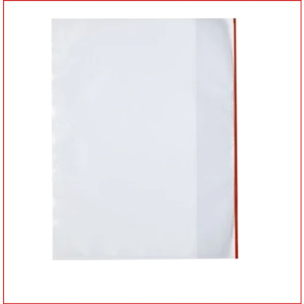 Thicker Plastic Folder - A4 format 10-pack röd