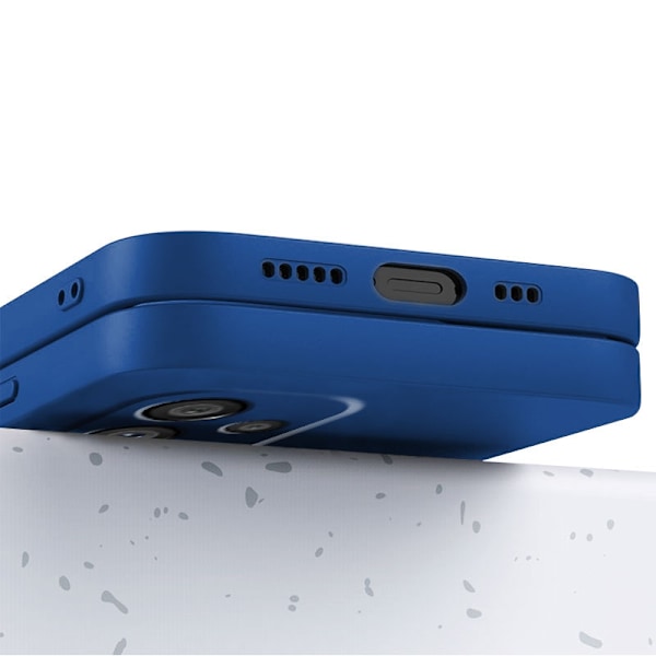 Samsung Galaxy A33 - Silikon Skal Mikrofiber Mörkgrön