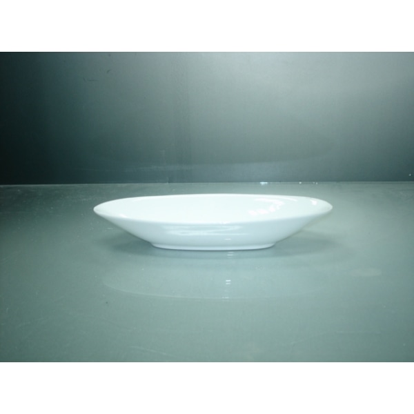 Porcelænsskål Oval Lang Smal - 12 pakke Vit