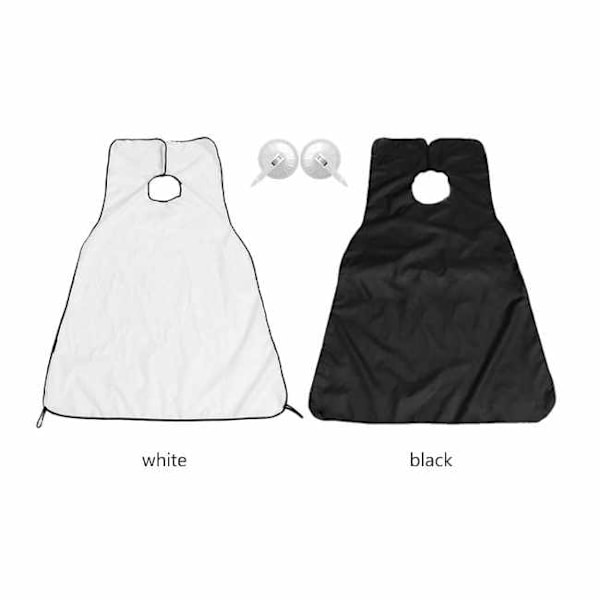 Barberforklæde - sort/hvid 10 stk. Black