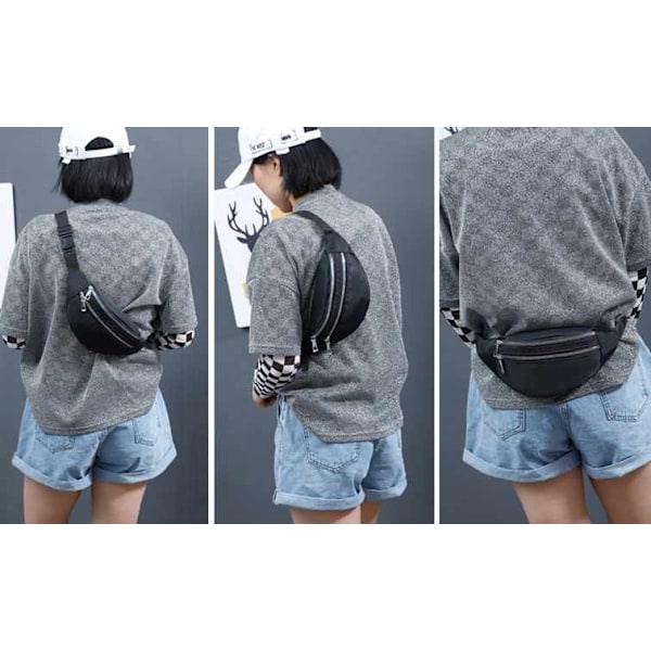 Nylon taljetaske / mavetaske 10 stk.