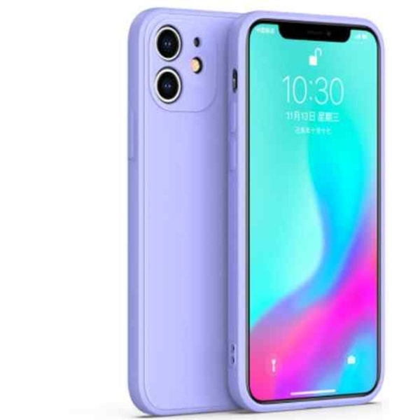 iPhone 12 Skal - Mikrofiber Silikon Svart