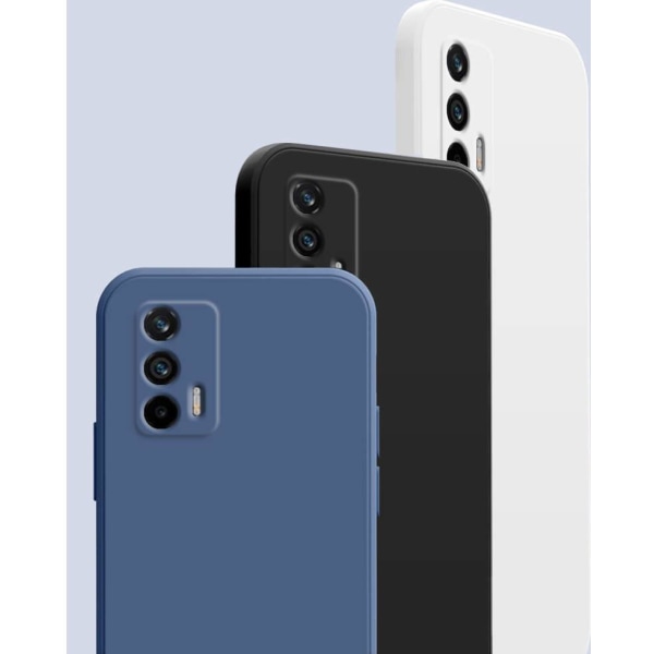 Realme GT - Silikonikuori Mikrokuitu Blue