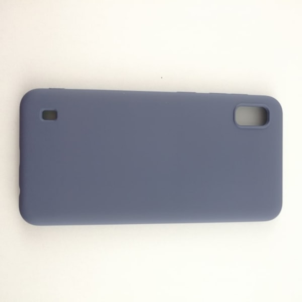 Samsung Galaxy A10 Case - Silicone Microfiber Blå