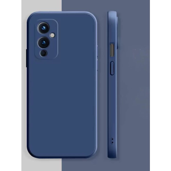 OnePlus 9 - Silicone Case Microfiber Svart