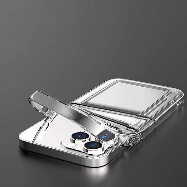 iPhone 14 Pro Max - Transparent Case Double Card Slot