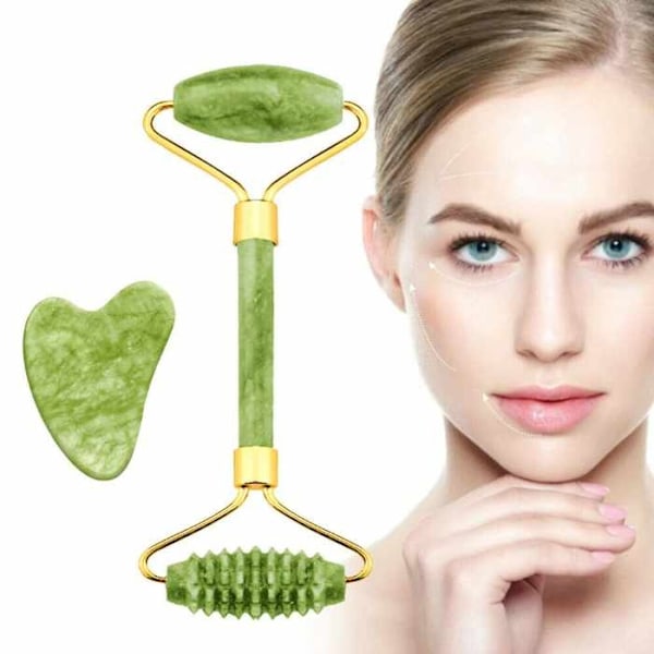 Gua Sha hierontasarja iso taggig Advanced - vihreä