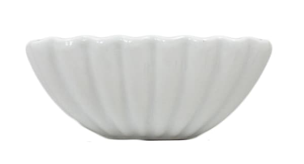 Miniposliinikulho - Veck Triangular - 16 kpl pakkaus Vit