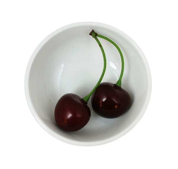 Porslins Skål Dip - Liten Rund - 20 pack Vit