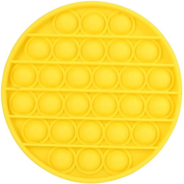 Fidget Toys - Fidget Legetøj - Pop Circle Gul Yellow