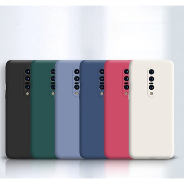 OnePlus 7T Pro silikon mikrofiber skal grön