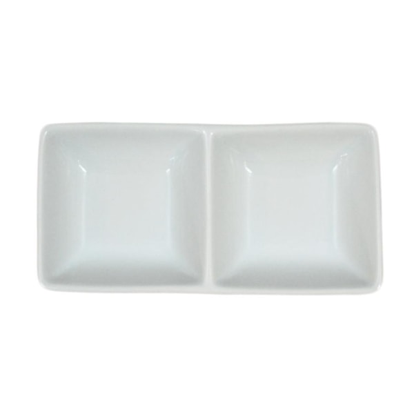 Mini porcelænsskål - todelt - 12-pakning Vit
