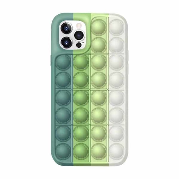 iPhone 12 / iPhone 12 Pro Skal - Pop it Fidget Multicolor rosa/gul/blå/lila