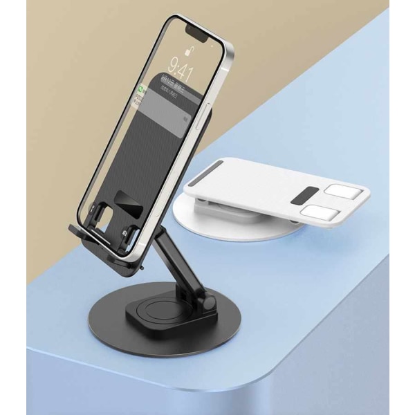Koe vapaus 360° matkapuhelimen pidikkeellä - säädettävä ja tyyli White