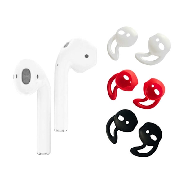 Silikoni AirPods - korvakappaleen kuuloke White