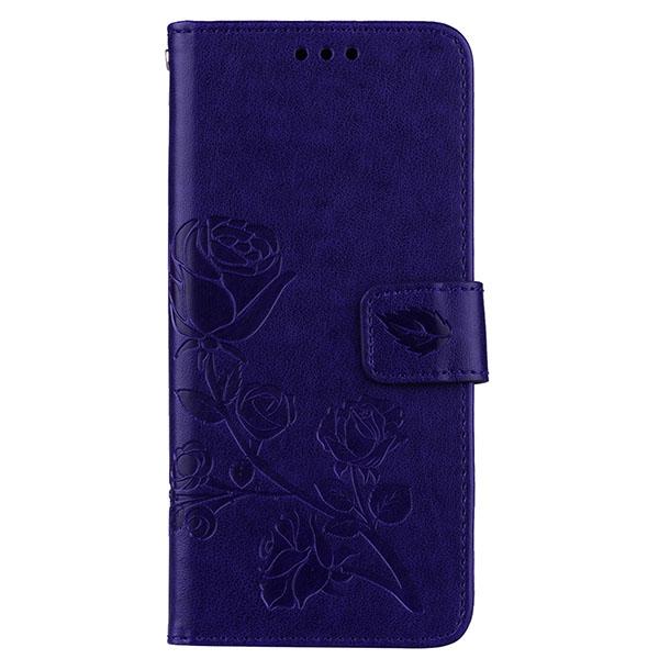 iPhone XS Max-skal - Wallet Rose Lila