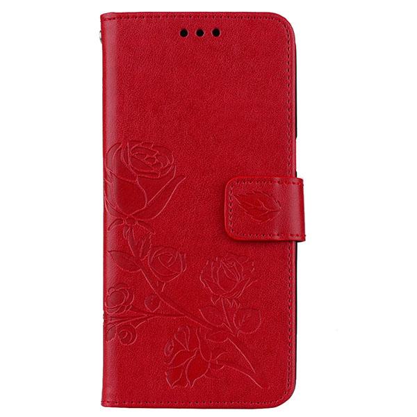 Samsung Galaxy S10 Plus Cover - Pung Rose Print röd