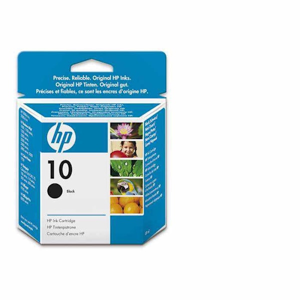 Black Ink Cartridge - HP 10 Black