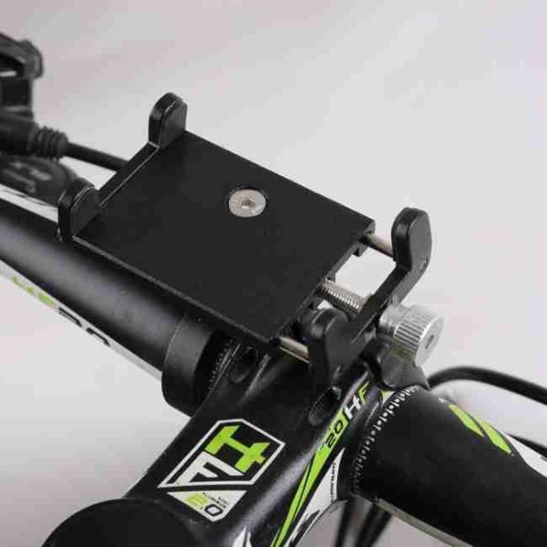 Mobiltelefonholder i aluminium - Bike Mini Svart