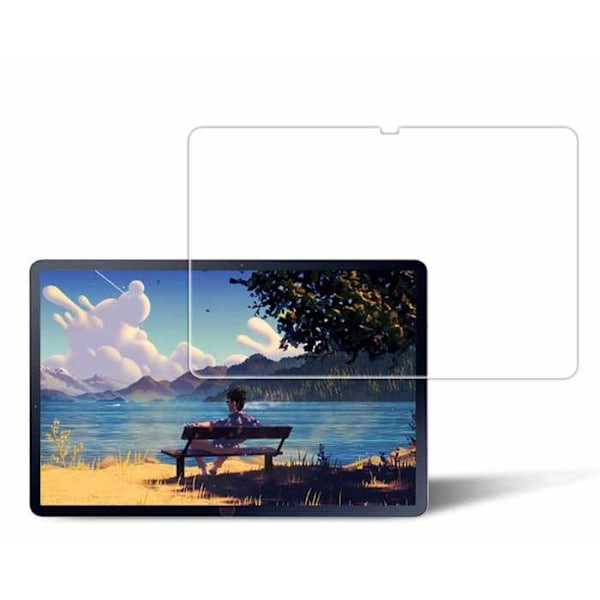 Samsung Galaxy Tab A7 10.4 tum - Härdat Skyddsglas Rundade Kanter Vit