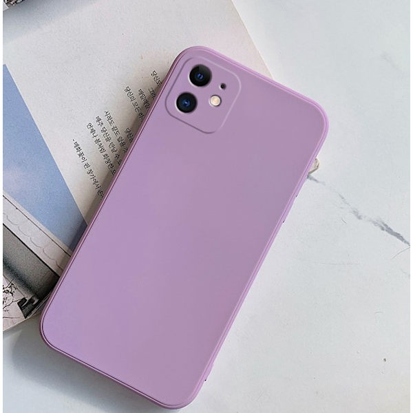 iPhone 12 Mini Mikrofiber silikonskal Rosa