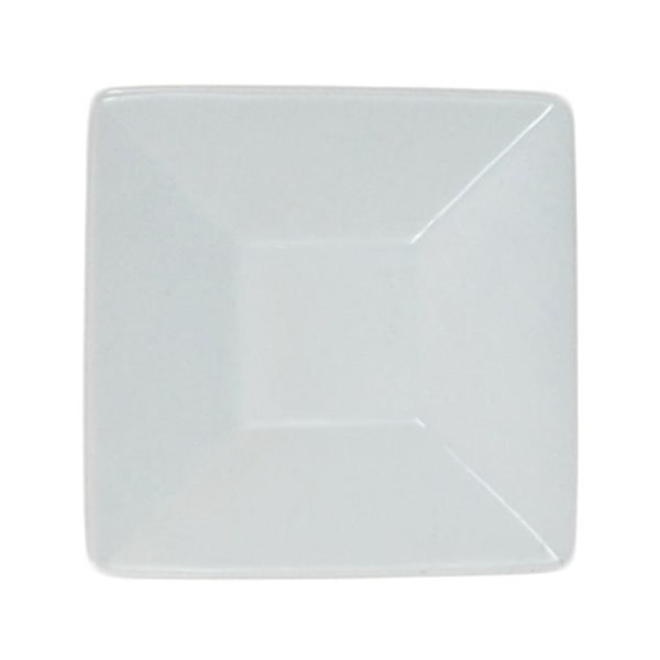 Mini porcelænsskål Dip Square Sloping - 20 pakke Vit