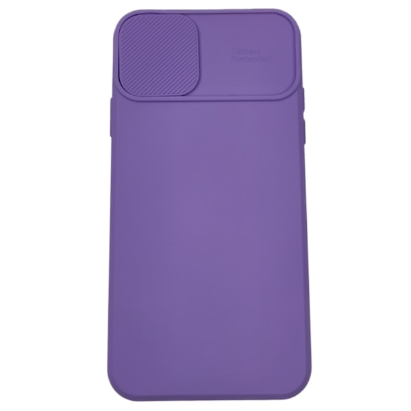 iPhone 11 Pro Max Silikonskal - Kameraskydd / Linsskydd - Lila