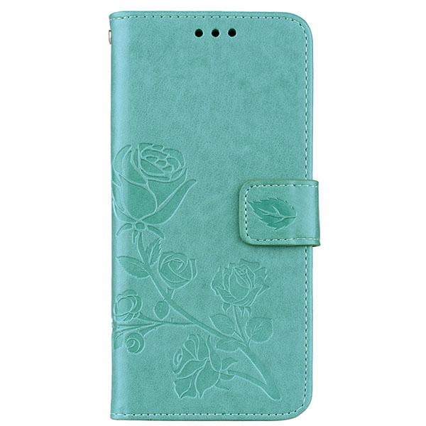 Samsung Galaxy S10 Plus Case - Wallet Rose Print Glud