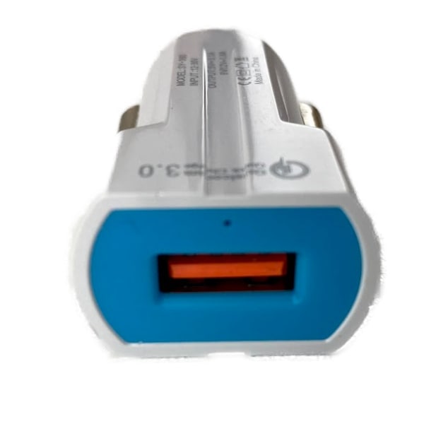 USB-A pikalaturi - auton yksi pistorasia