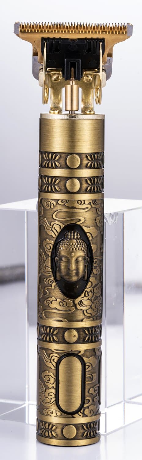 Hår & Skäggtrimmer Deluxe Kit + Gratis rakförkläde - Buddha