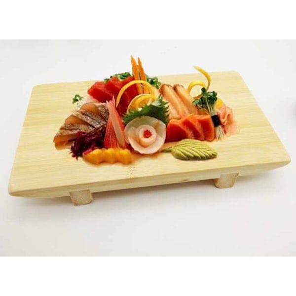 Sushi Platter - Wood Light Brun 24x15cm