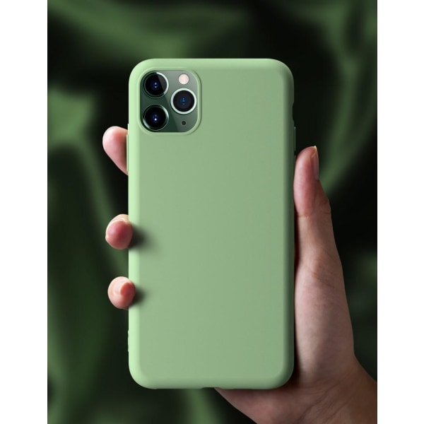iPhone 11 Pro Cover - Microfiber Silikone Lila