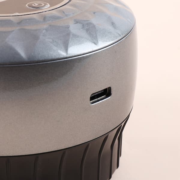 Elektronisk massageapparat til cupping-terapi - genopladeligt Svart