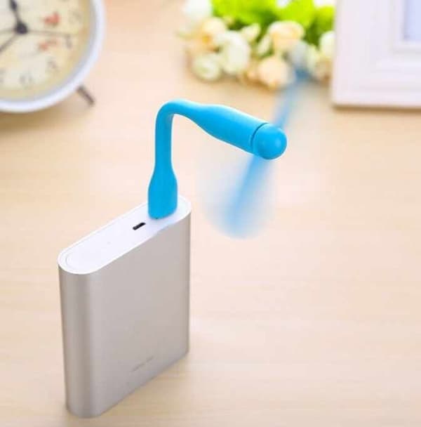 Mini USB-tuuletin - Eri värejä Grön