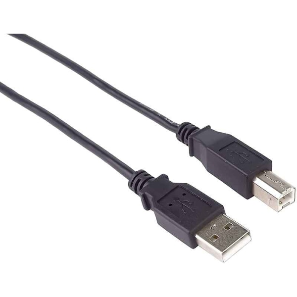 Højhastighedskabel - USB 2.0 Type-A/USB 2.0 Type-B Svart