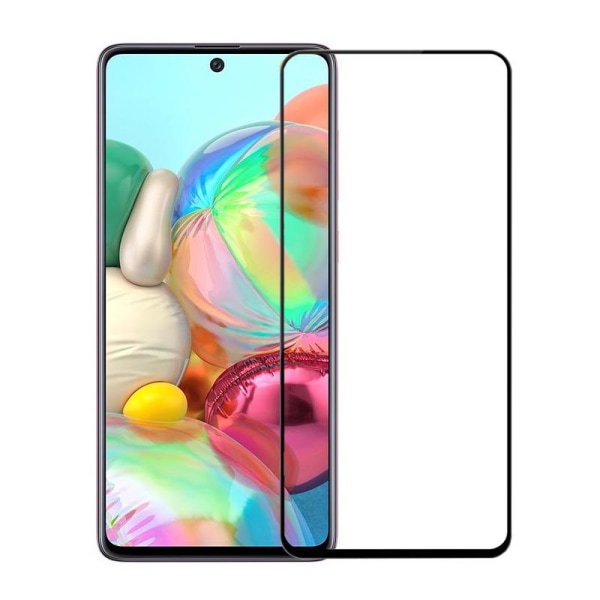 Samsung Galaxy S10 Lite / Xiaomi Redmi Note 10 Lite - Heltäckande Härdat Skyddsglas