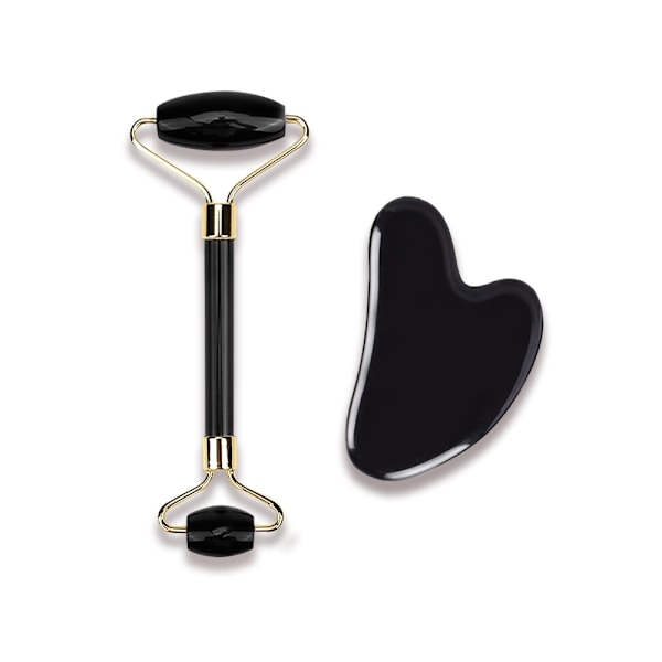 Gua Sha Hierontasarja Advanced - Musta Svart