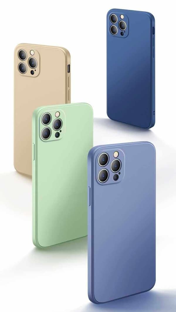 iPhone 14 Pro Max Case - Microfiber Silicone Svart