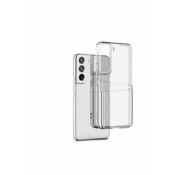 Samsung Galaxy S21 Plus - gennemsigtigt cover med dobbelt kortsp