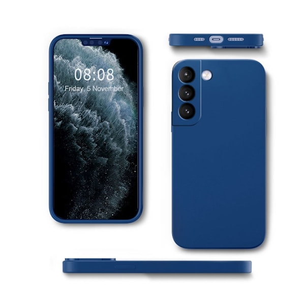 Samsung Galaxy S21 Plus Case - Microfiber Silicone Svart