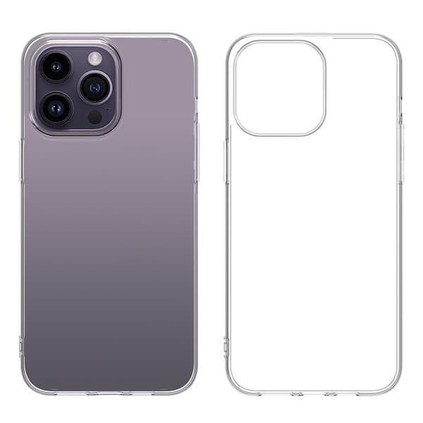 iPhone 15 - Läpinäkyvä kuori